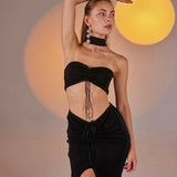 String Tie Front Set