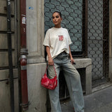 Tint Brown Wash Baggy Jeans