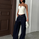 Wide Leg Baggy Jeans