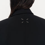 Double-Button Slit Back Blazer