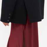 Double-Button Slit Back Blazer