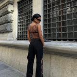 Split Crystal Jeans