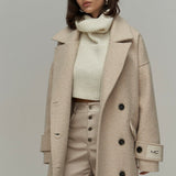 Piral Mulle Collection Oversize Beige Coat