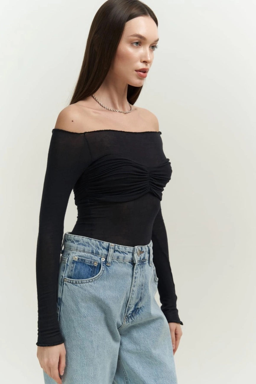 Bralette Style See-Through Top