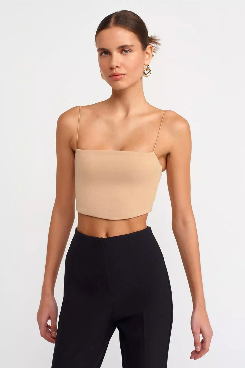 Basic Cotton Bra Cami
