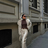 Serpentine Snakeskin Pant