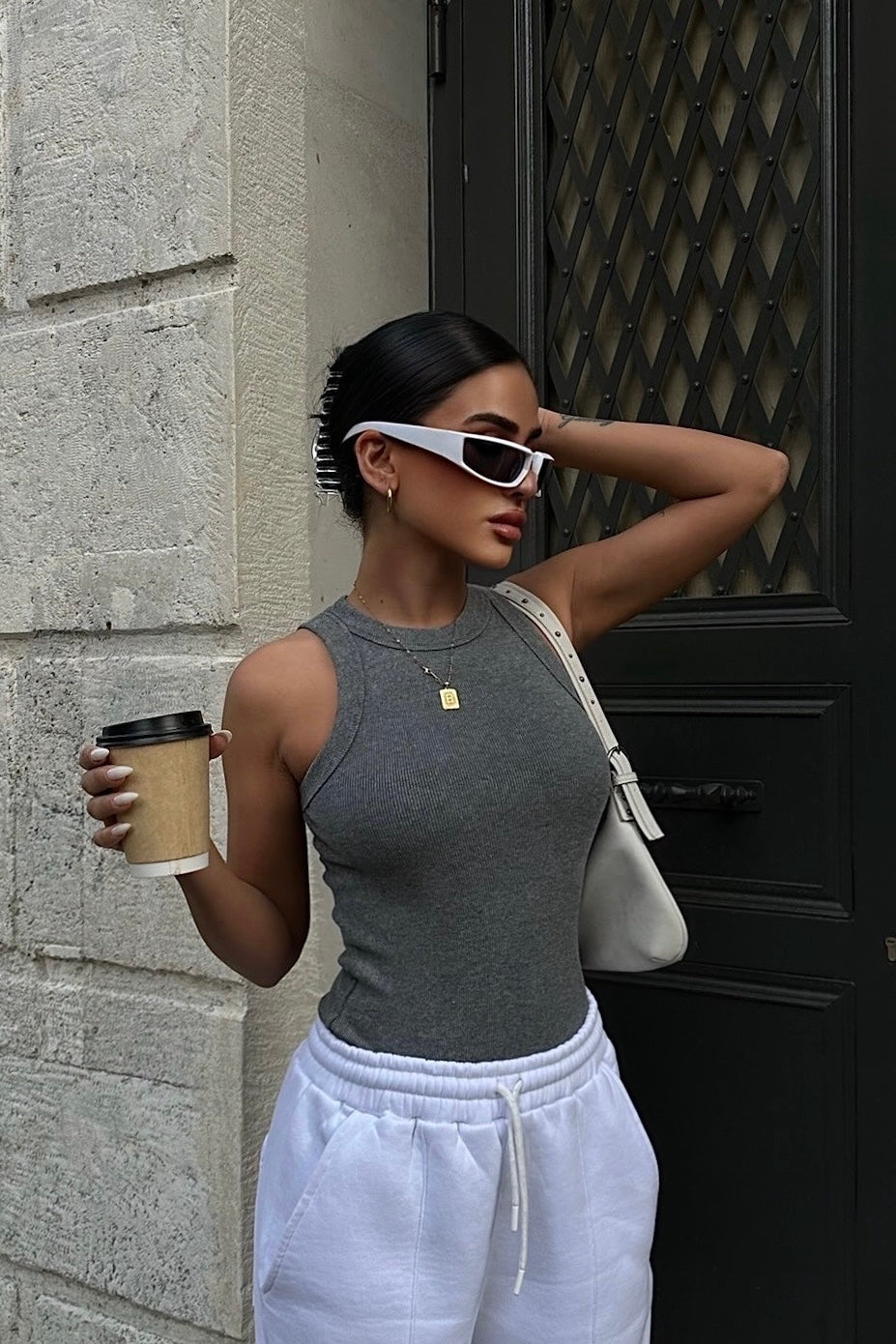 Ribbed Tank Top In Colors