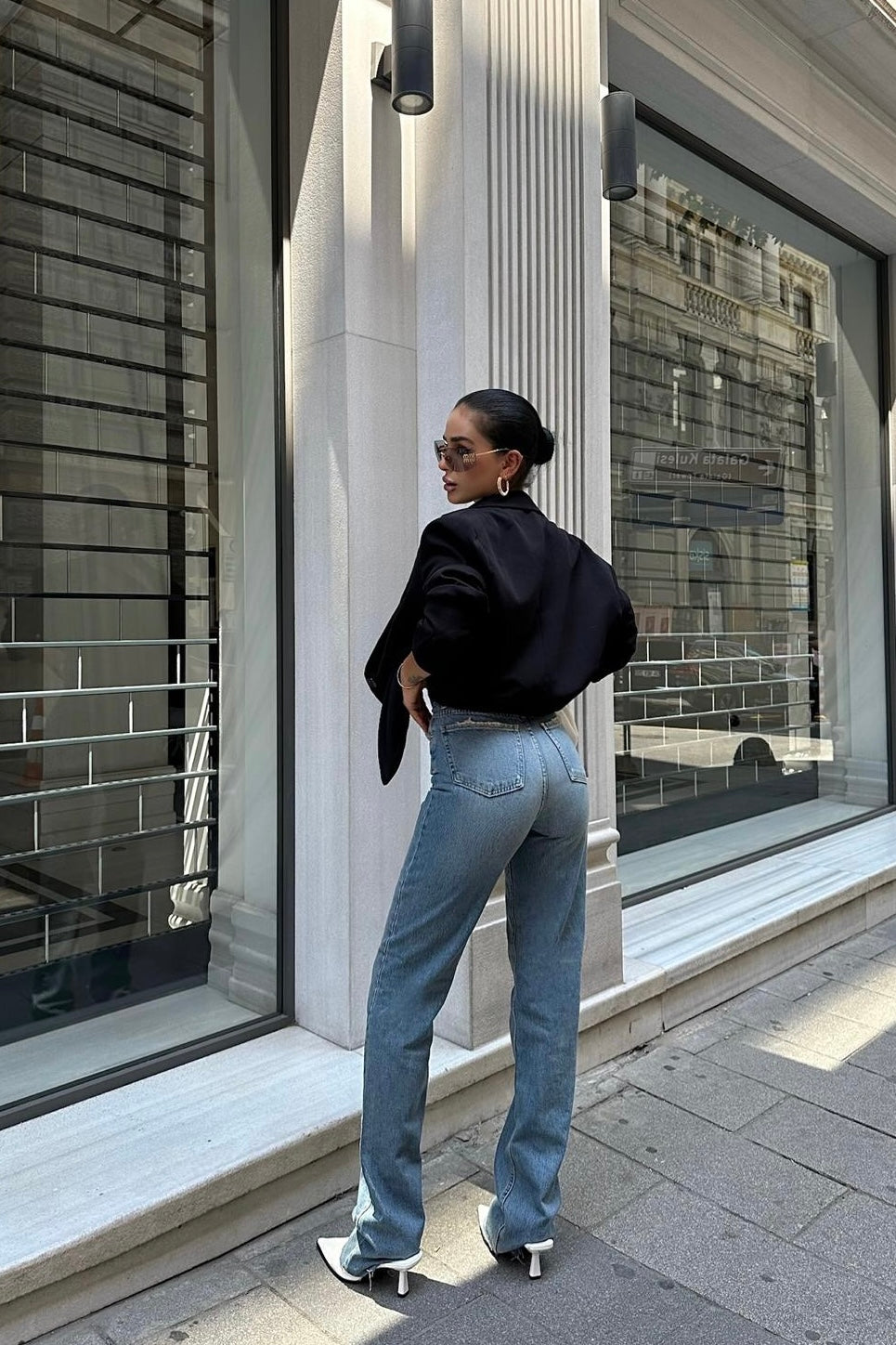 Timeless Palazzo Jeans