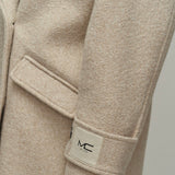 Piral Mulle Collection Oversize Beige Coat