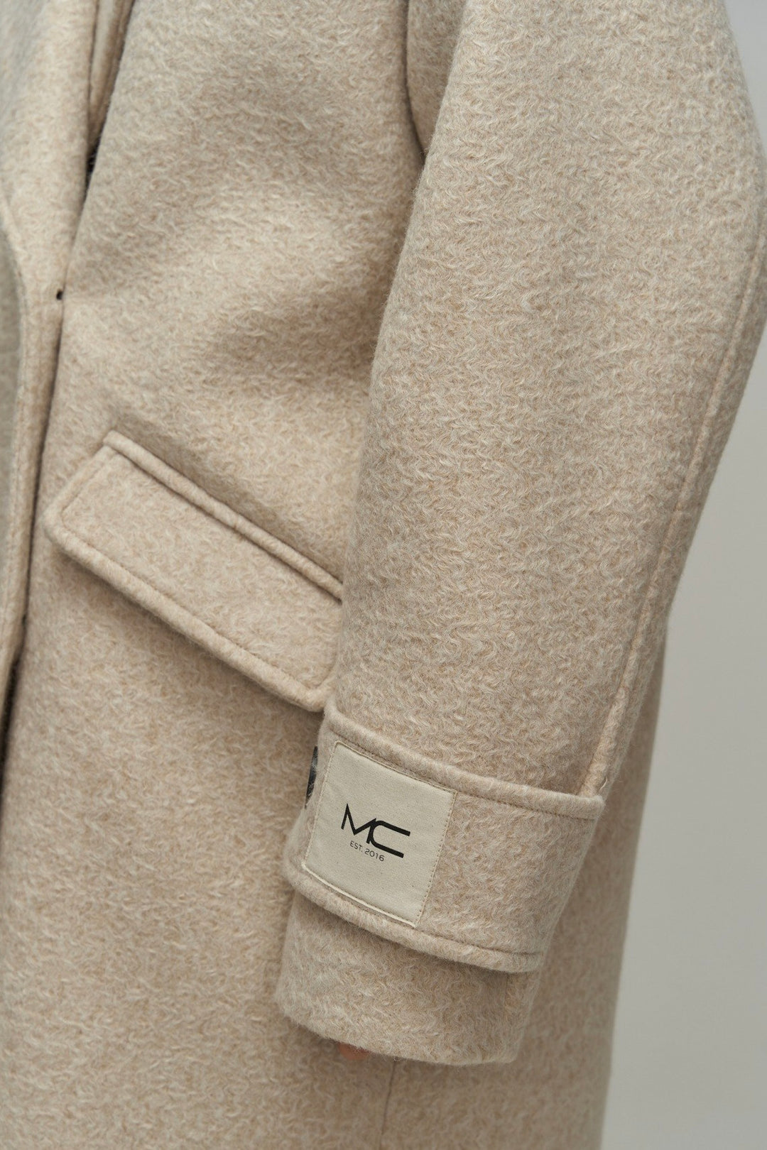 Piral Mulle Collection Oversize Beige Coat