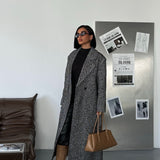 The Raven Herringbone Coat