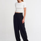 Cotton Cropped T-Shirt