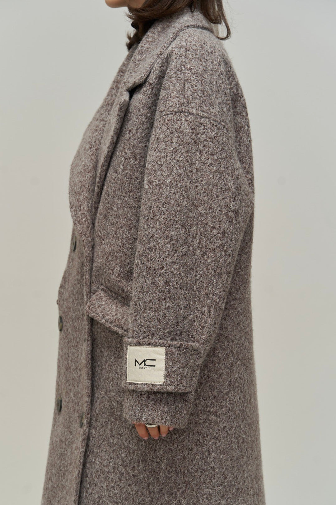 Piral Mulle Collection Oversize Brown Coat