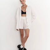 Muslin Shirt Set
