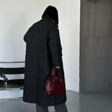 Herringbone Oversize Coat