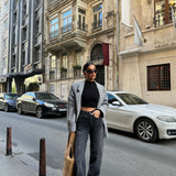Tight Fit Cargo Jeans