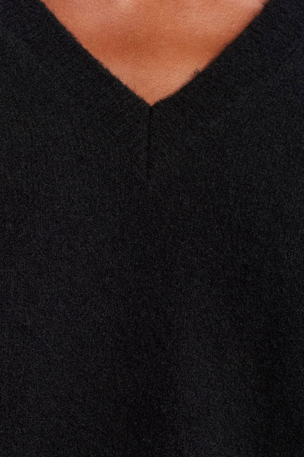 V-Neck Knit Sweater