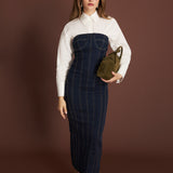 The Corset Denim Dress