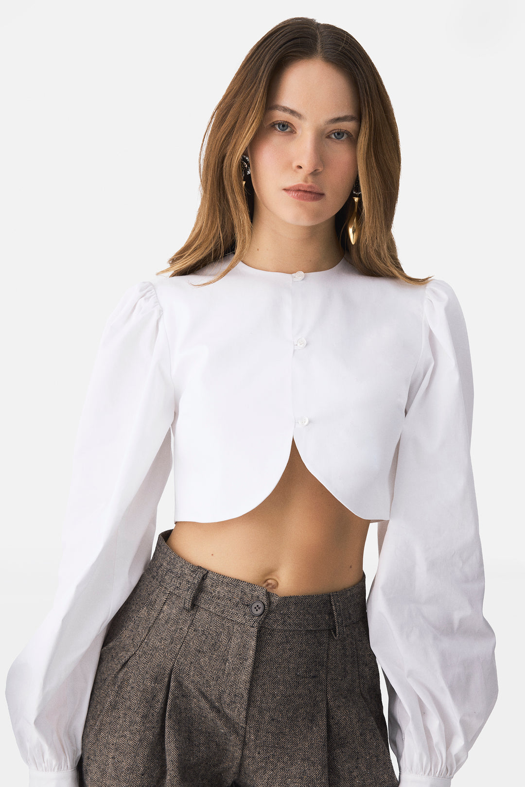 Arc Structured Blouse