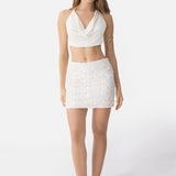 Premium Mirage Sequin Mini Skirt