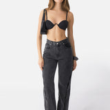 Side Cut Out Jeans