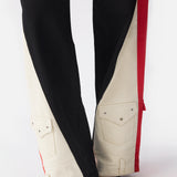 Tri-Tone Pocket Hem Jeans