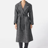The Raven Herringbone Coat
