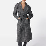 The Raven Herringbone Coat