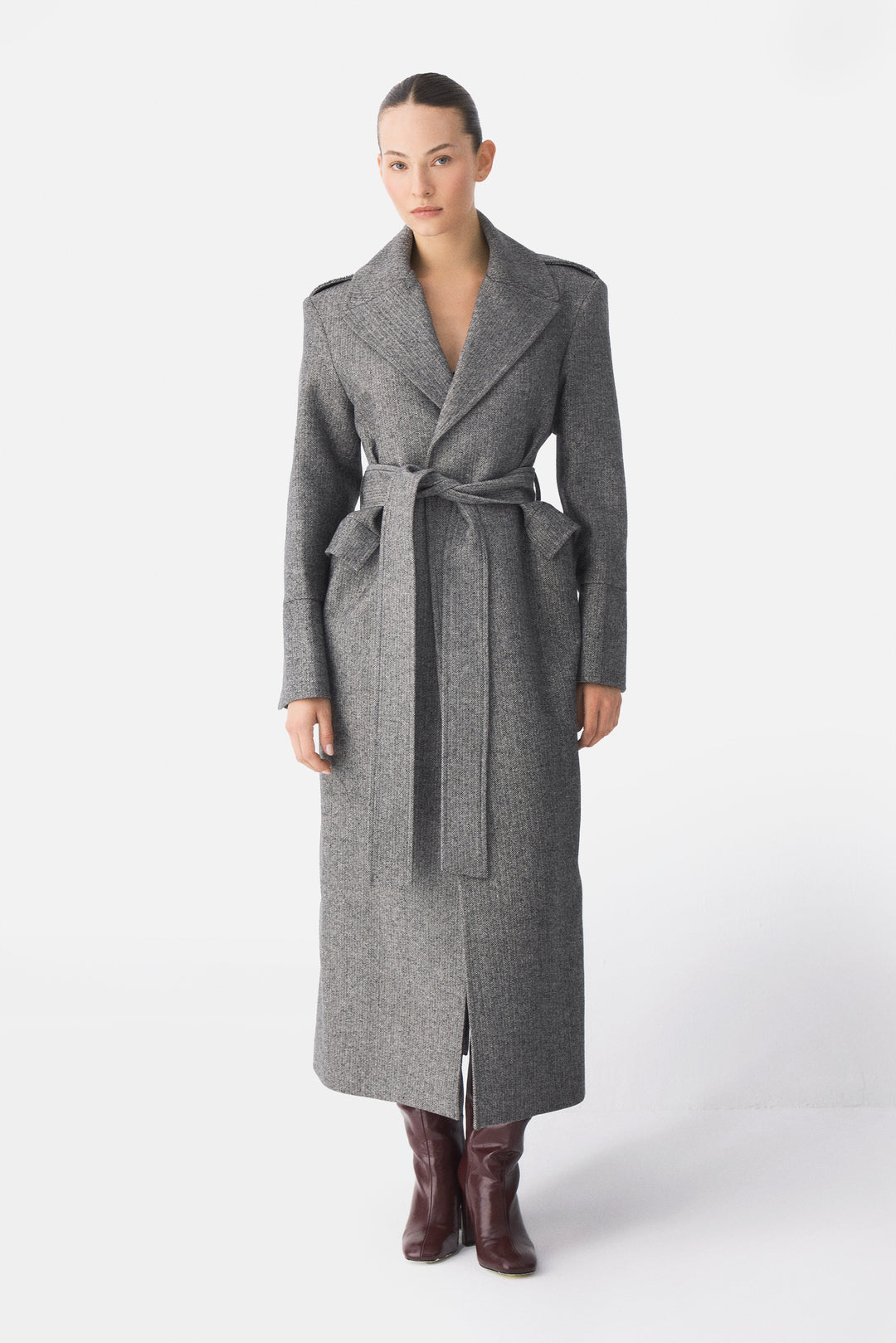 The Juliette Long Belted Coat