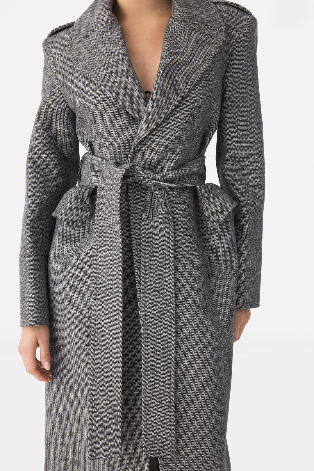 The Juliette Long Belted Coat