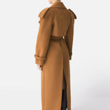 Premium Shoulder Drape Belted Coat