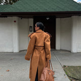 Premium Longline Belted Coat