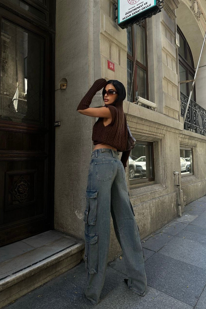Kaira Cargo Jeans