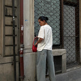 Tint Brown Wash Baggy Jeans
