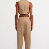 Chino Pants-Vest Set