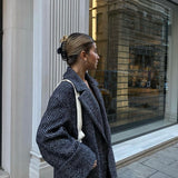 Herringbone Oversize Coat