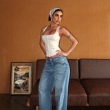 Cuffed Hem Baggy Jean