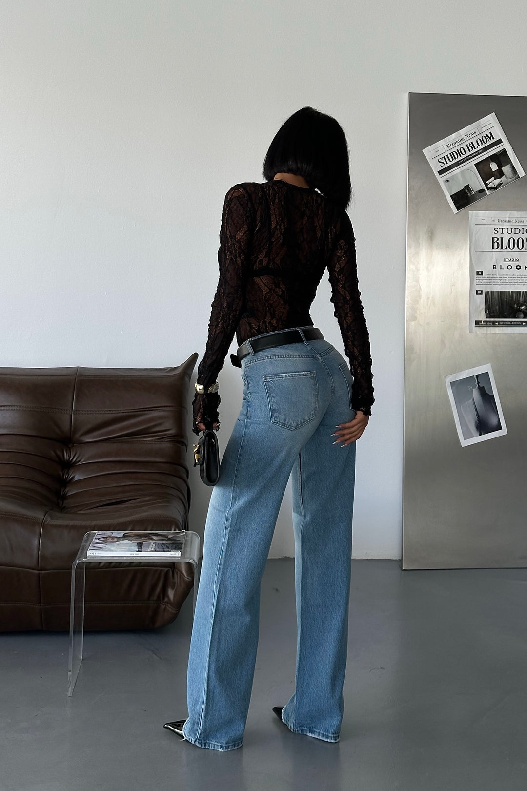 Classic Light Blue Mid Rise Jeans
