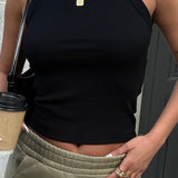 Ribbed Tank Top In Colors