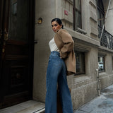 High Waist Palazzo Jeans