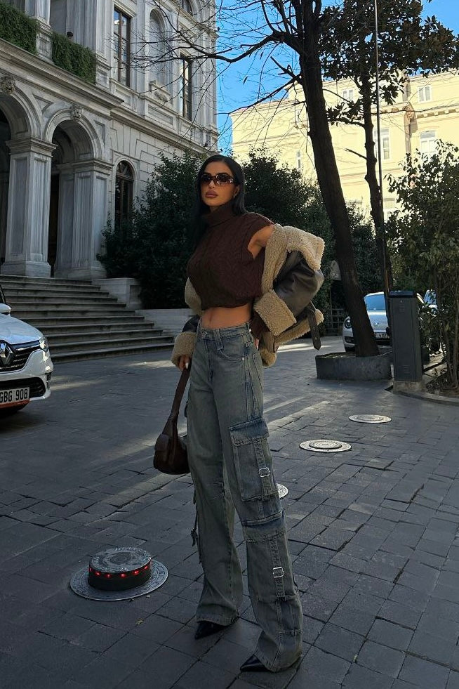 Kaira Cargo Jeans
