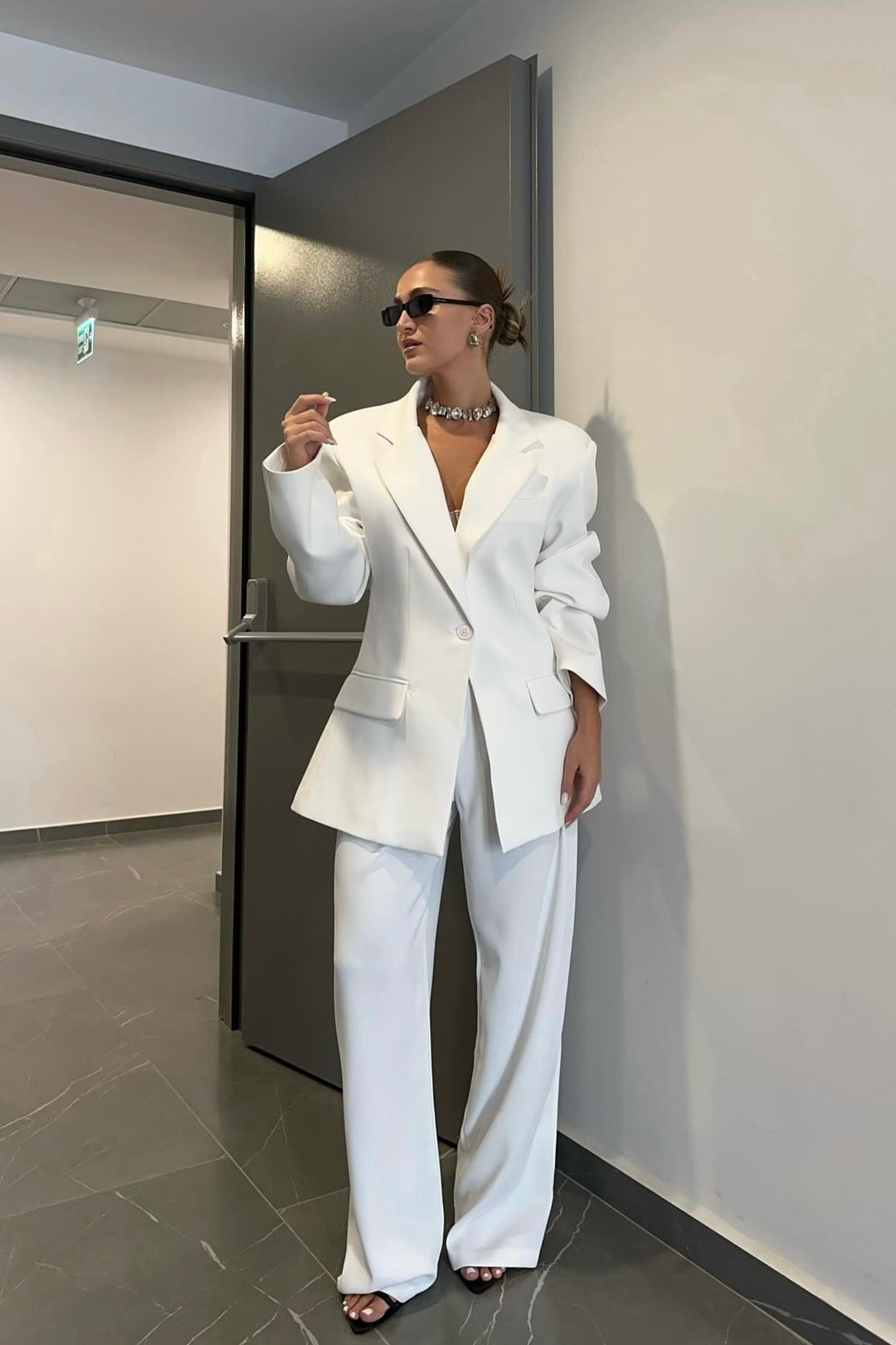 Single Button Blazer
