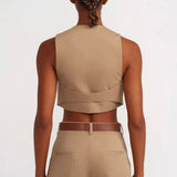 Chino Pants-Vest Set