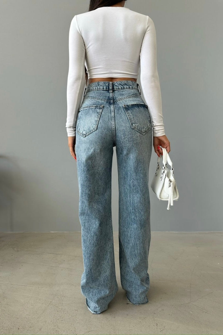 Palazzo Blue Jeans