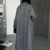 Herringbone Oversize Coat