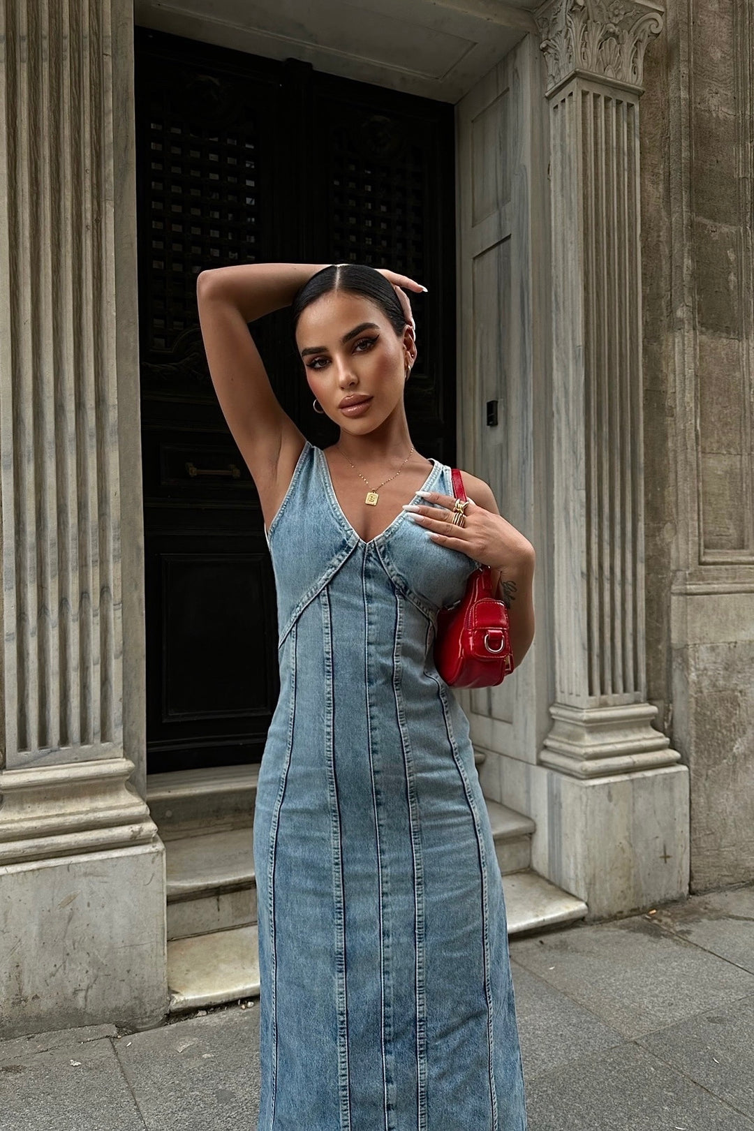 Bodycon Denim Dress