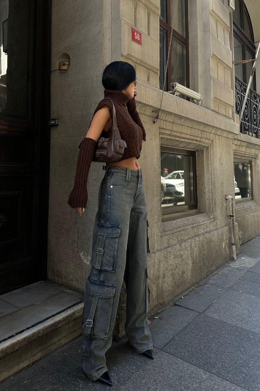 Kaira Cargo Jeans