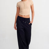 Button Baby Tee