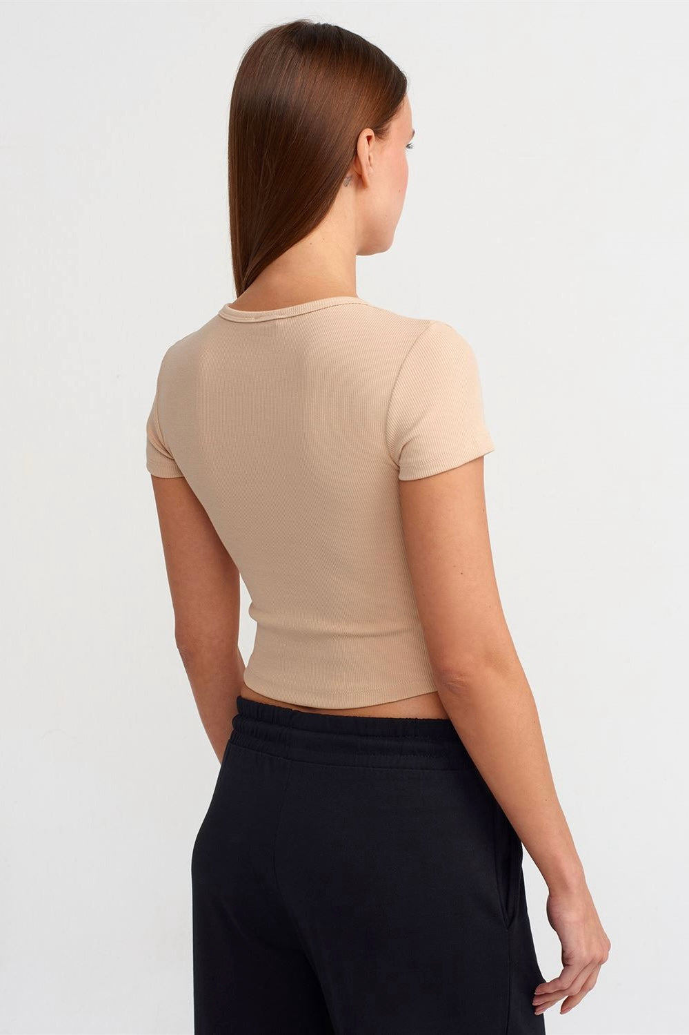 Button Baby Tee