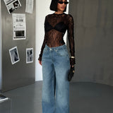 Wide Leg Baggy Jeans